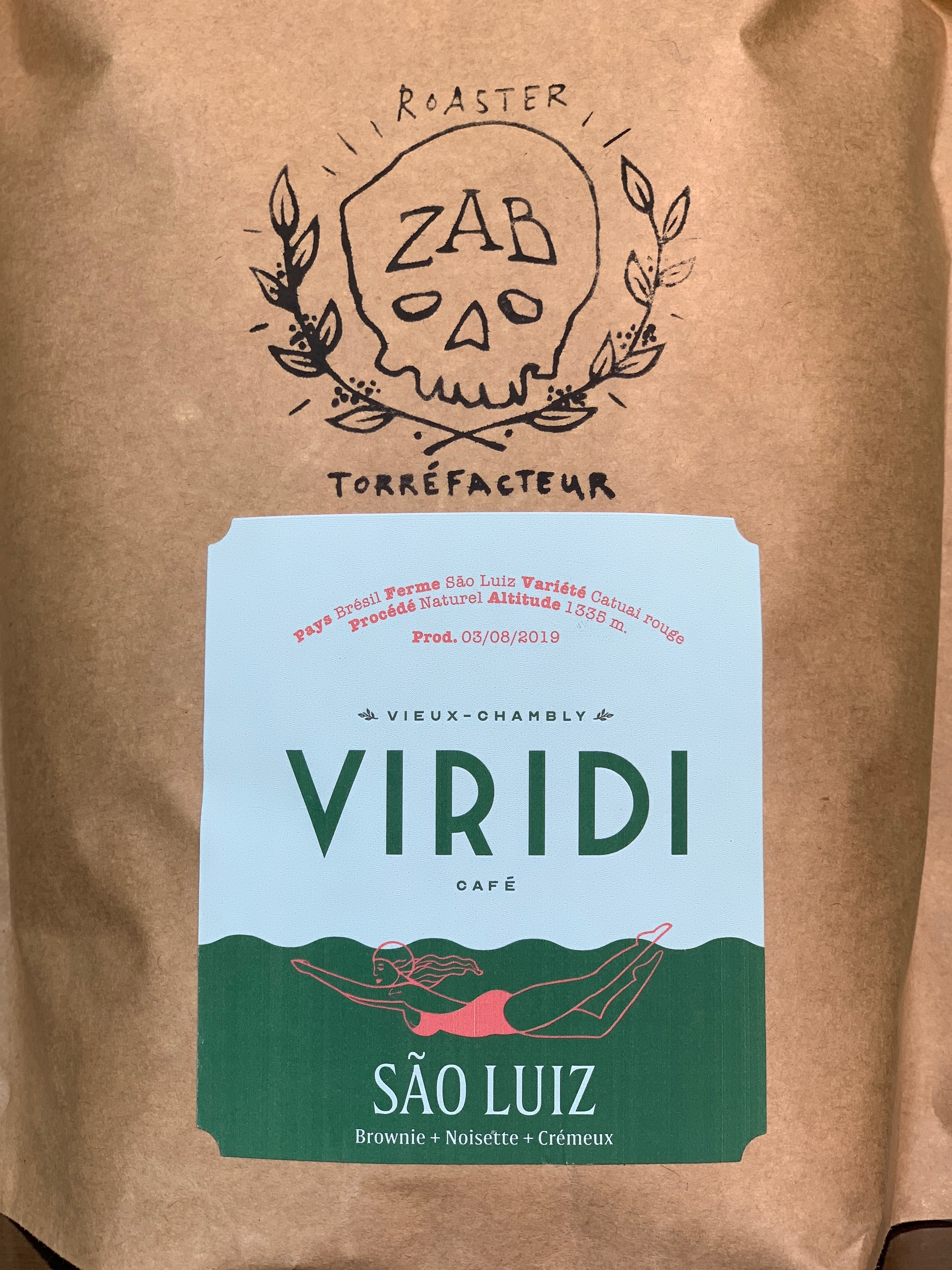 São Luiz de Zab Torréfacteur X Viridi Café